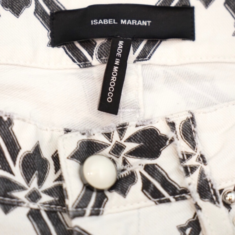 Isabel Marant Godart Embroidered Jeans - Picture 4 of 8